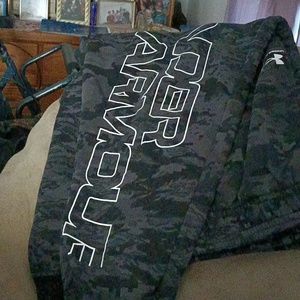 Under Armour Rival Fleece Camo Script Men Joggers